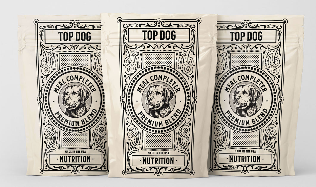 Top Dog Premium Homemade Dog Food Meal Completer: 3 month supply